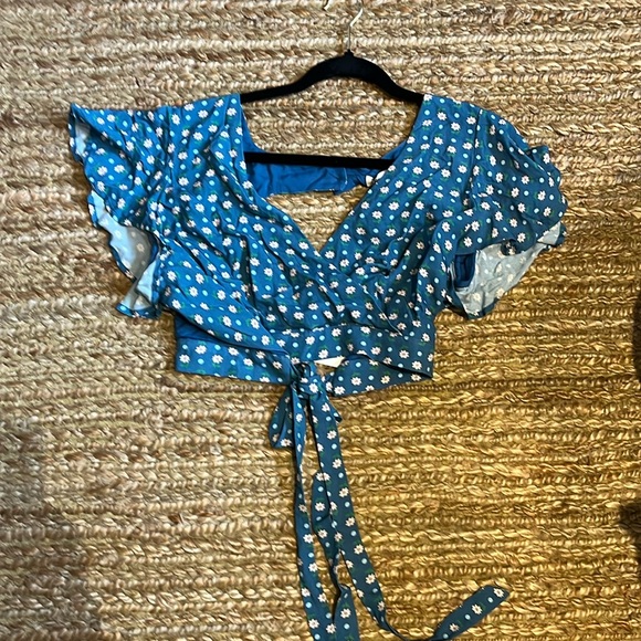 Floral top brand  SPELL  size XL - Picture 1 of 5